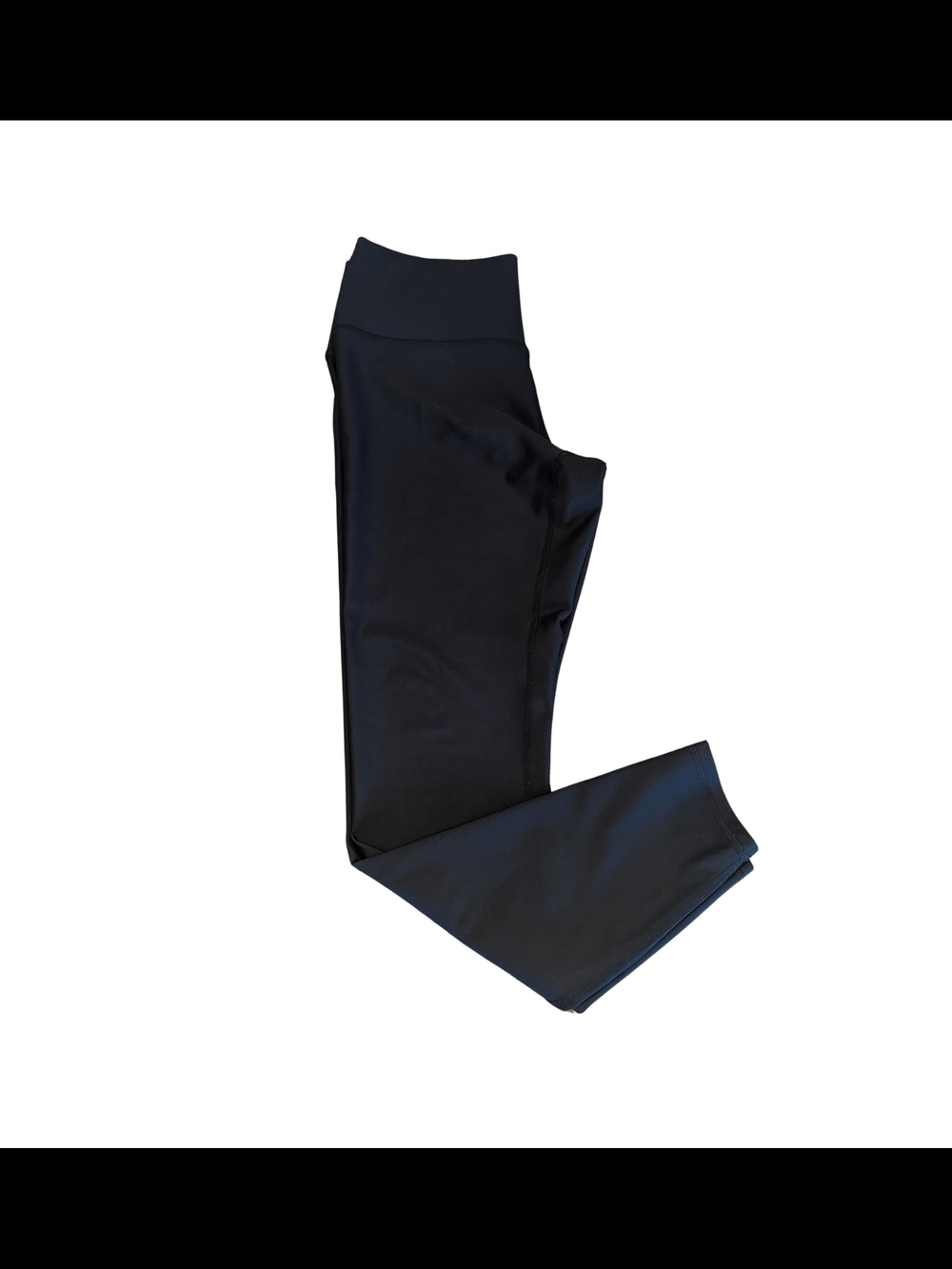 EUC Avia Womens Large Soft Sculpt Black High Rise Active Leggings